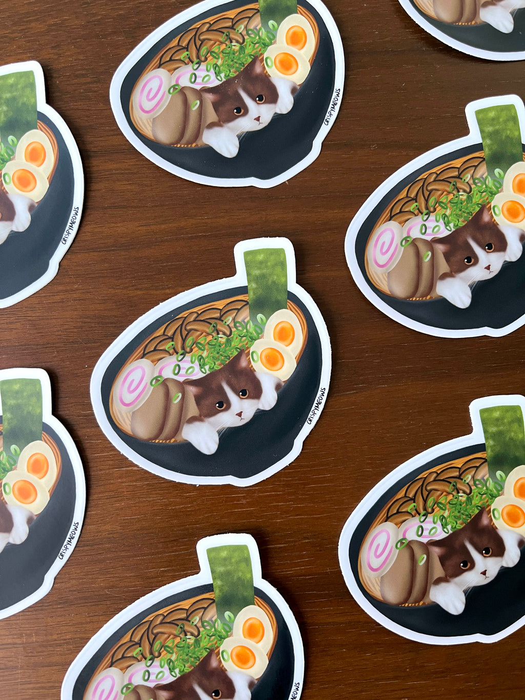 Ramen Cat Sticker