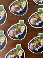 Ramen Cat Sticker