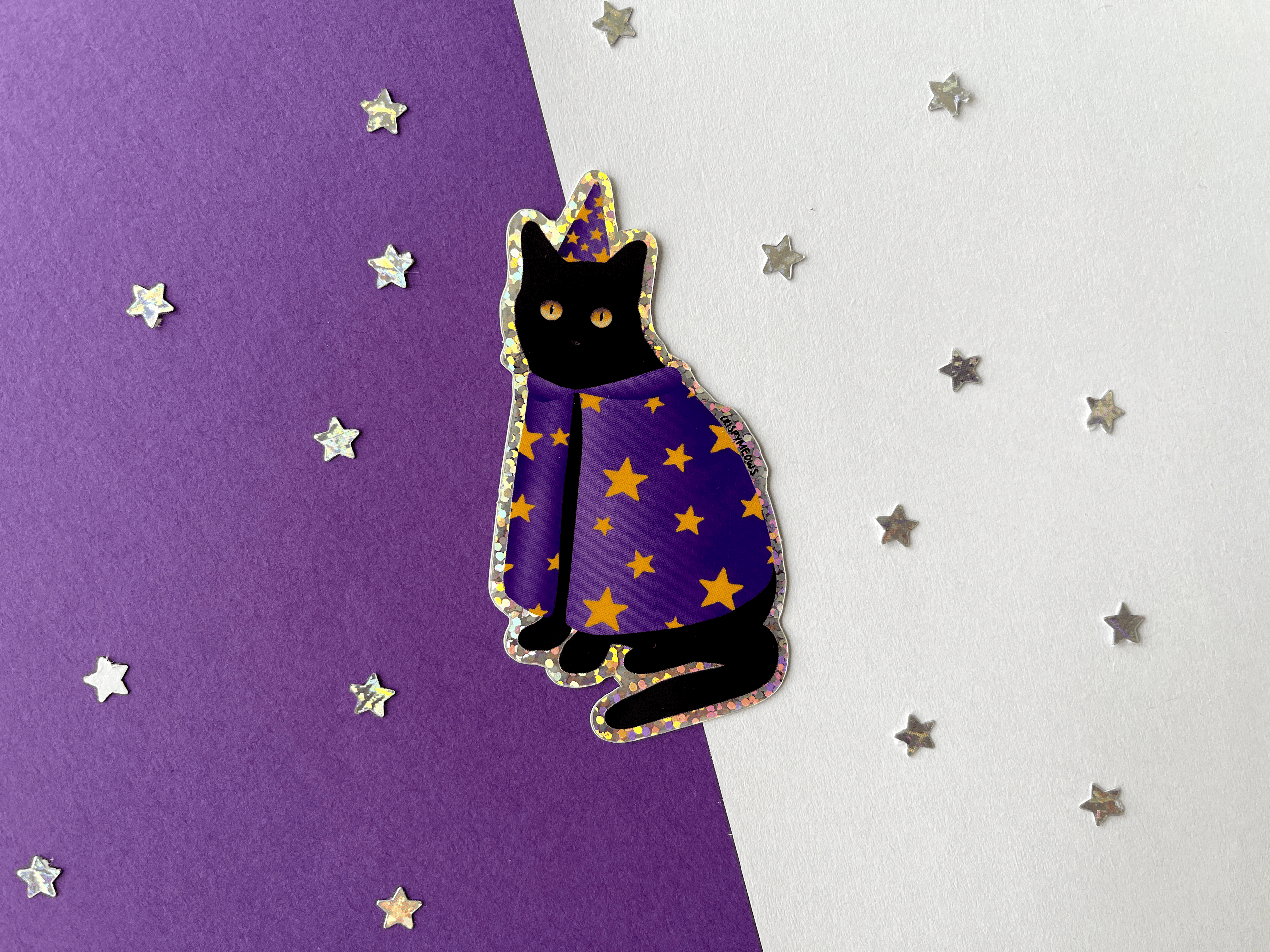 Wizard Cat Sticker