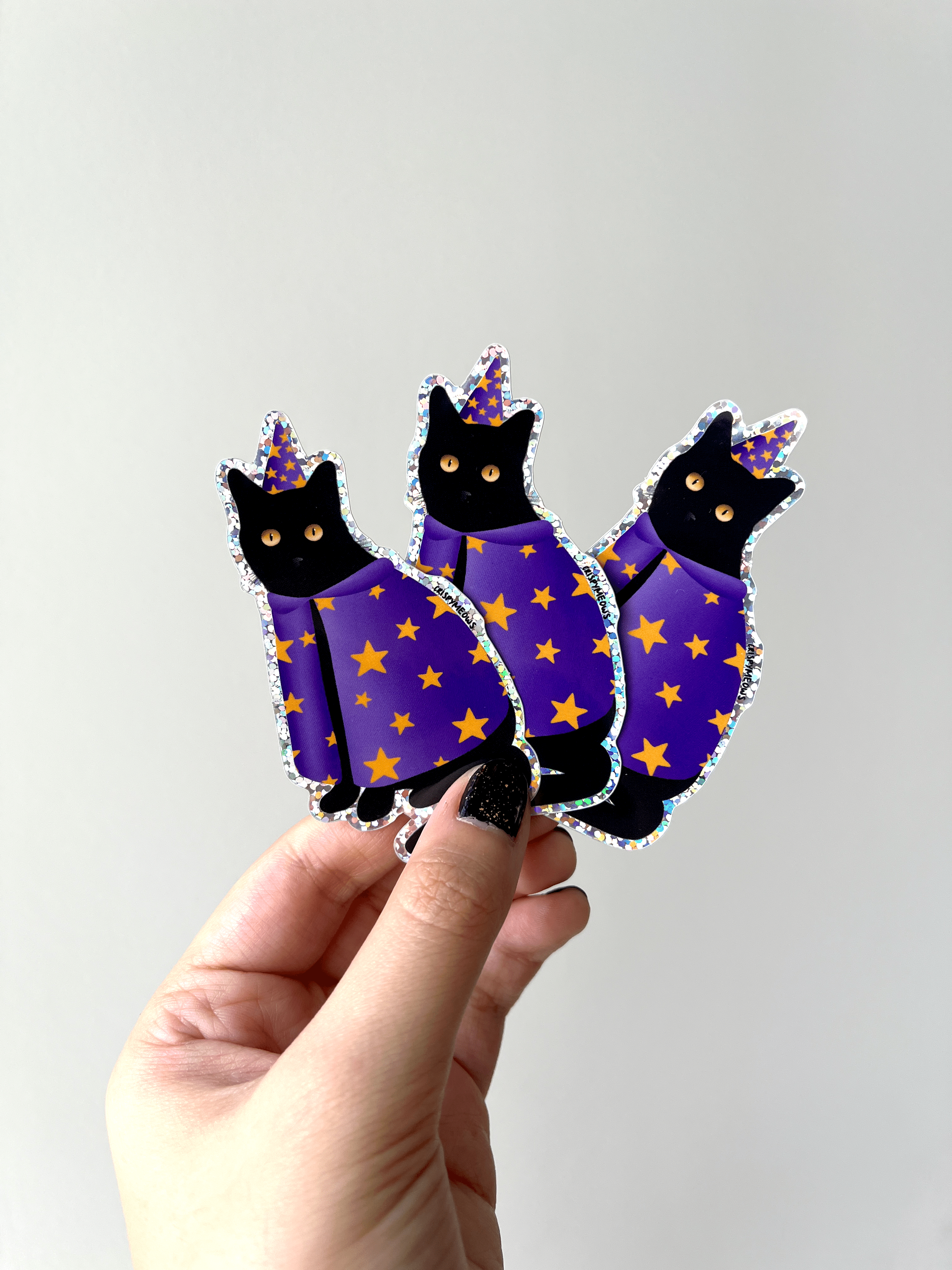 Wizard Cat Sticker