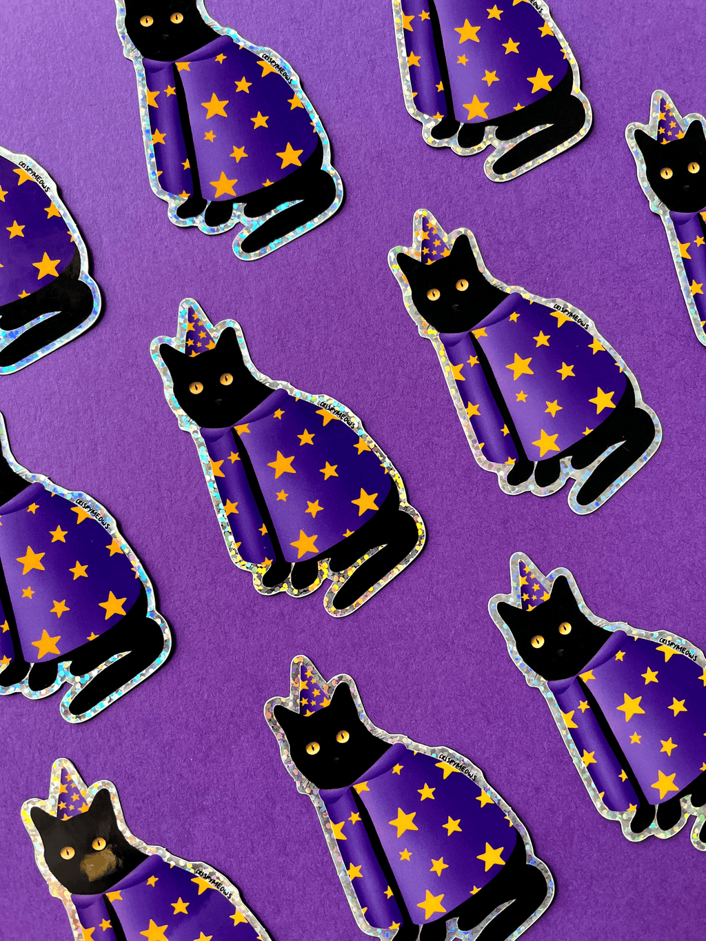 Wizard Cat Sticker