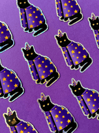 Wizard Cat Sticker