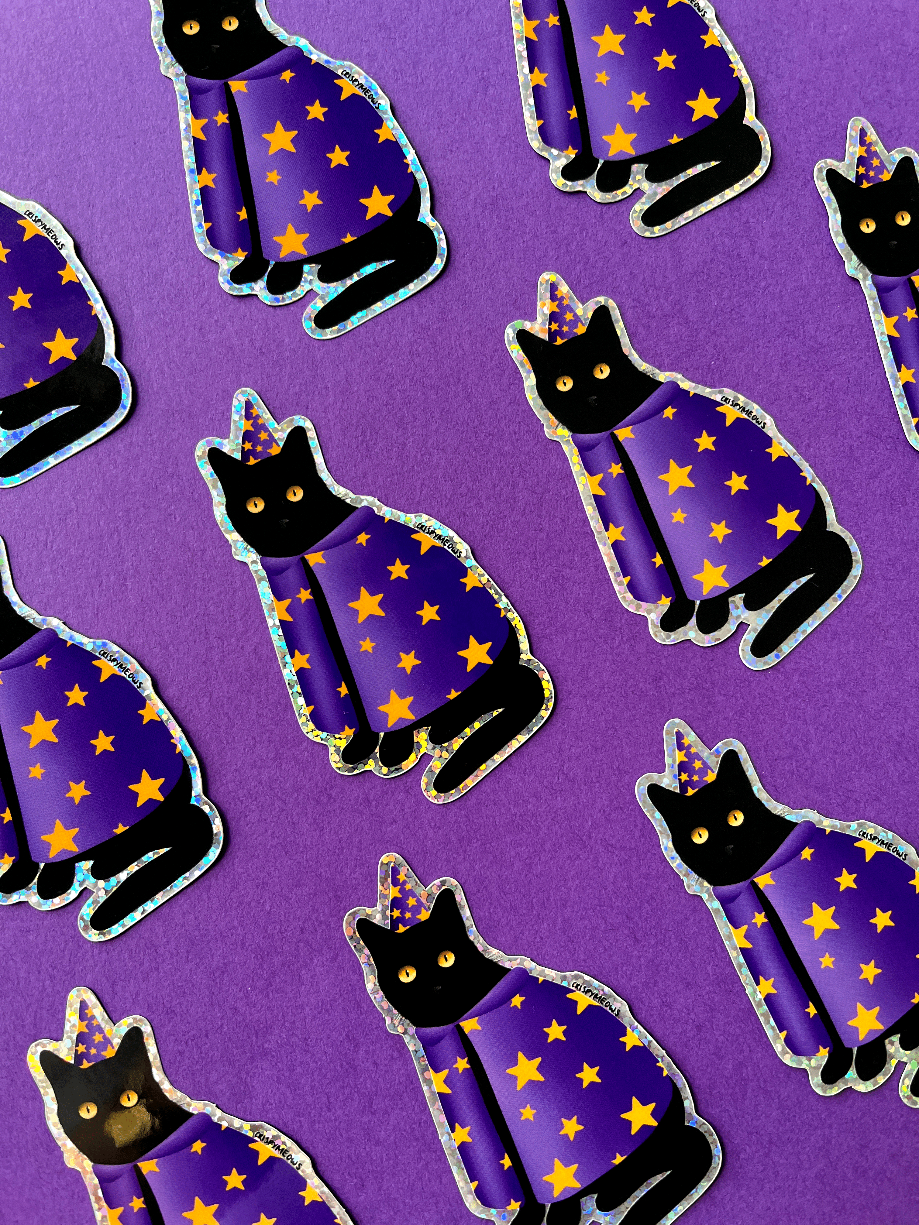 Wizard Cat Sticker