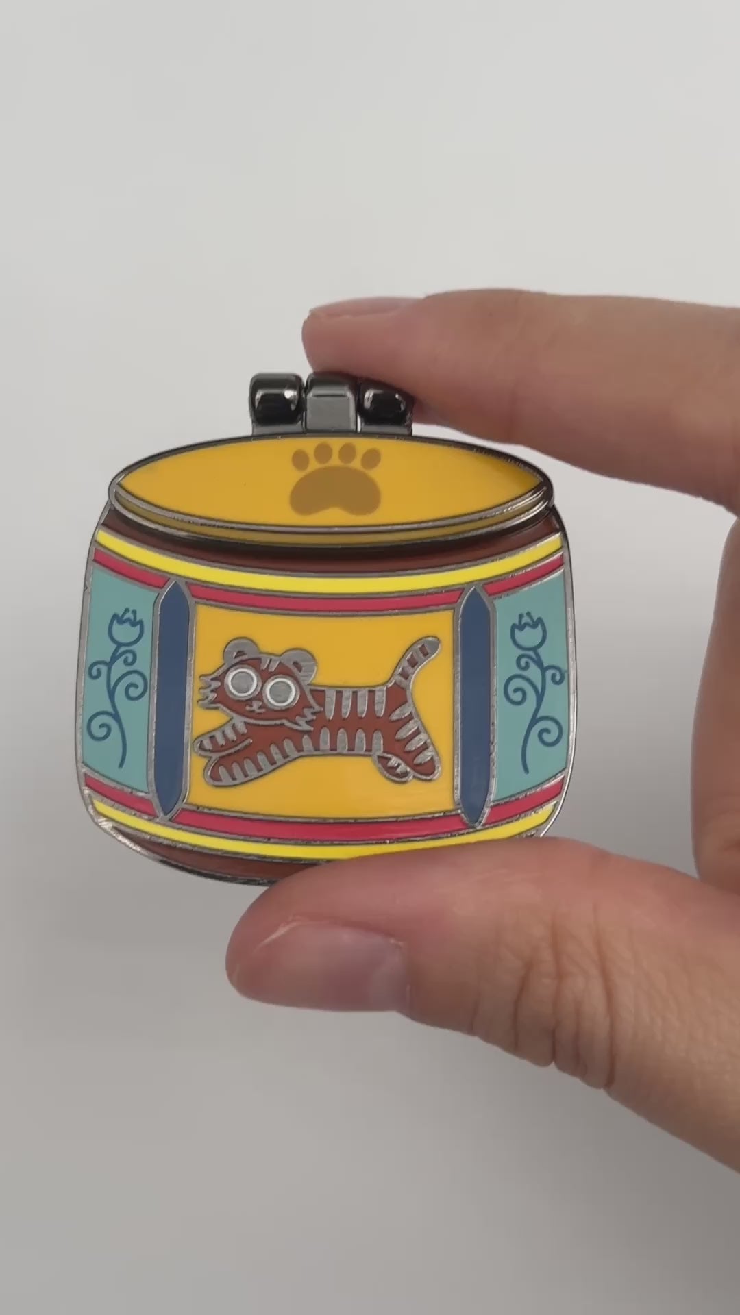 Tiger Balm Enamel Pin